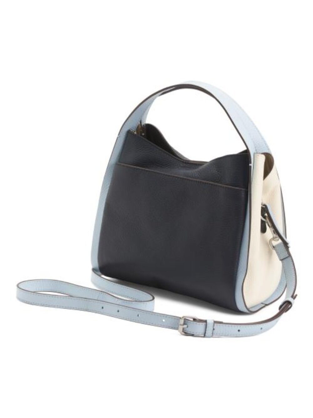 AMERICAN LEATHER CO. Leather Auburn Convertible Crossbody With Back Pocket - Picture 3 of 4